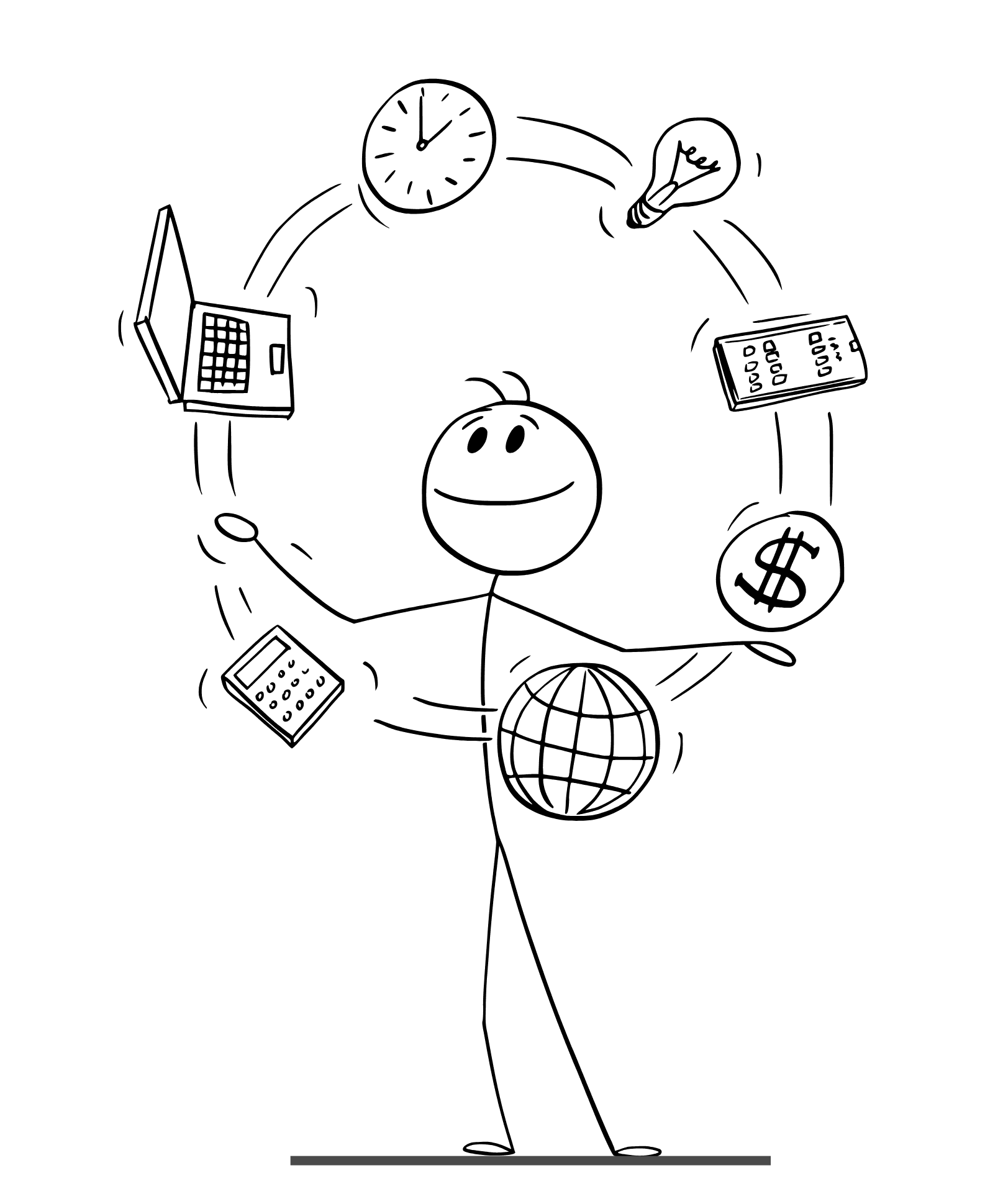 Agents juggling image