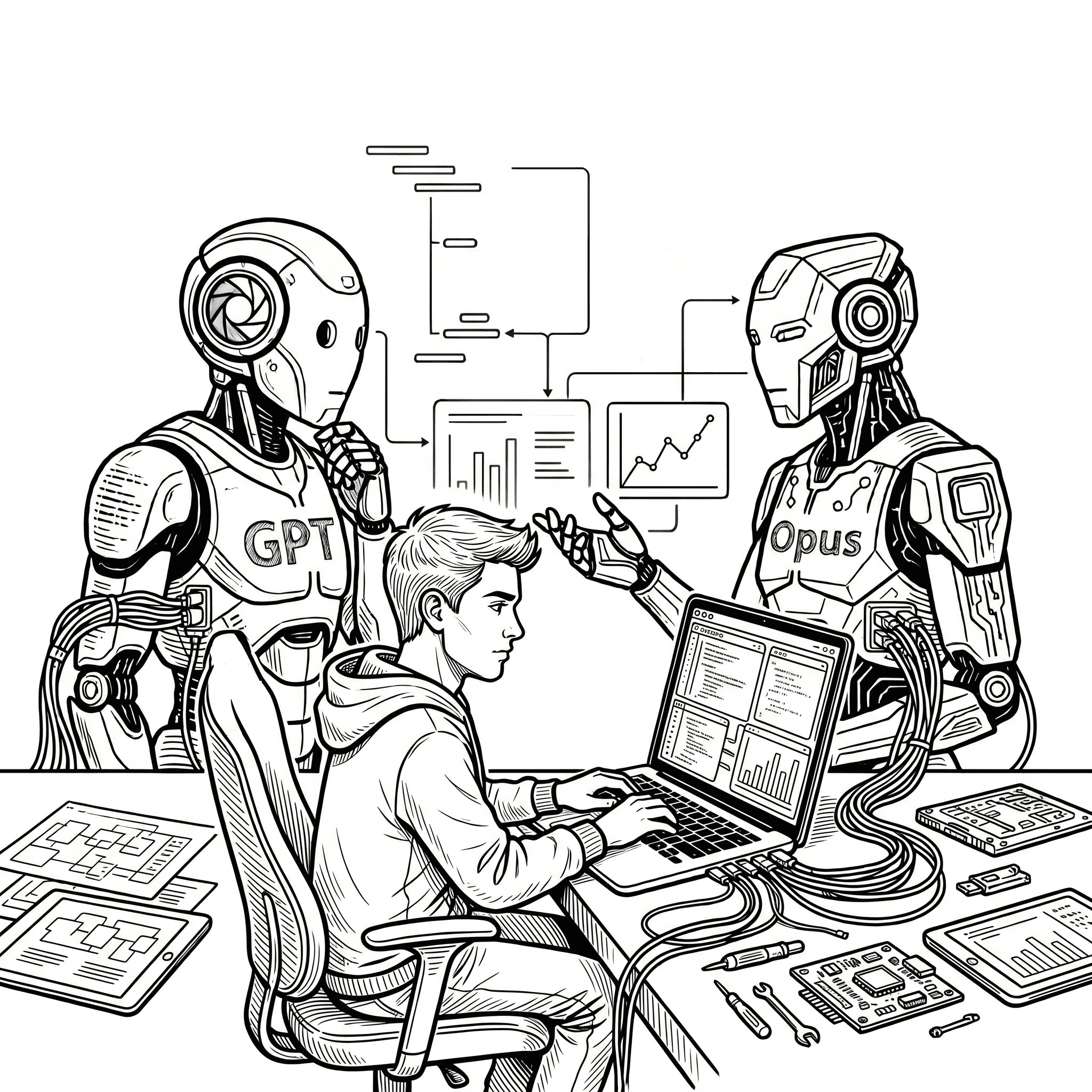 Frontier AI coding models compared on benchmark leaderboards